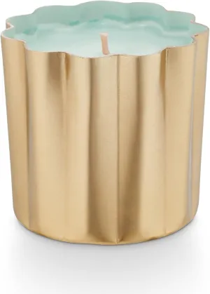ILLUME Go Be Lovely Collection, Sugared Blossom Mini Metal, 6.5oz. Candle