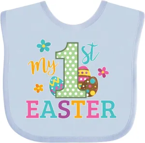 inktastic My 1st Easter Baby Bib