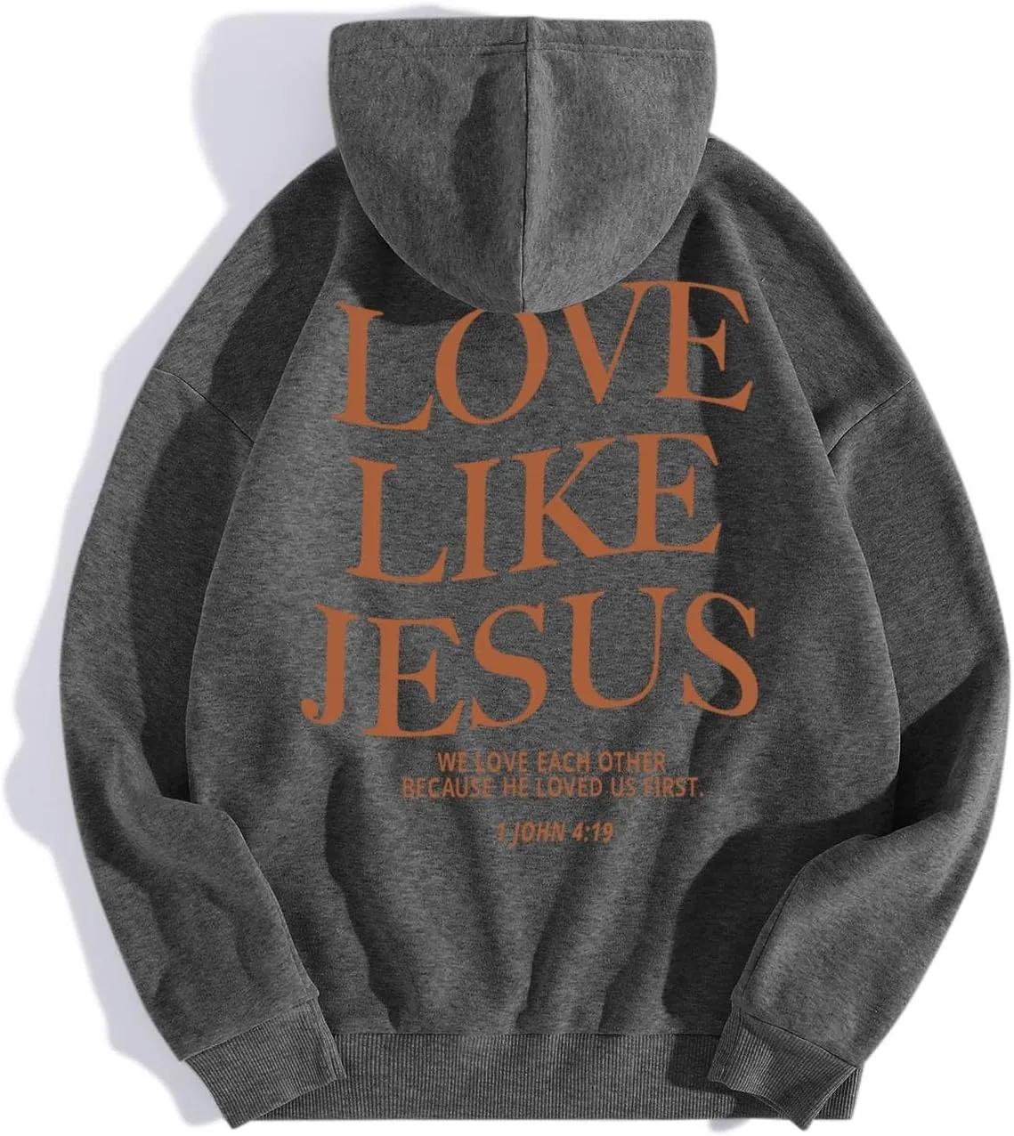 Inspirational for Women Jesus Sweatshirts Comfort Sweatshirt Christian Hoodies Pull Over Love Like Jesus Bible Verse