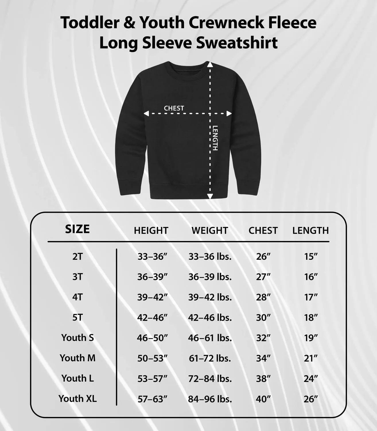 Instant Message - Lets Play Ball - Toddler & Youth Crewneck Fleece Sweatshirt