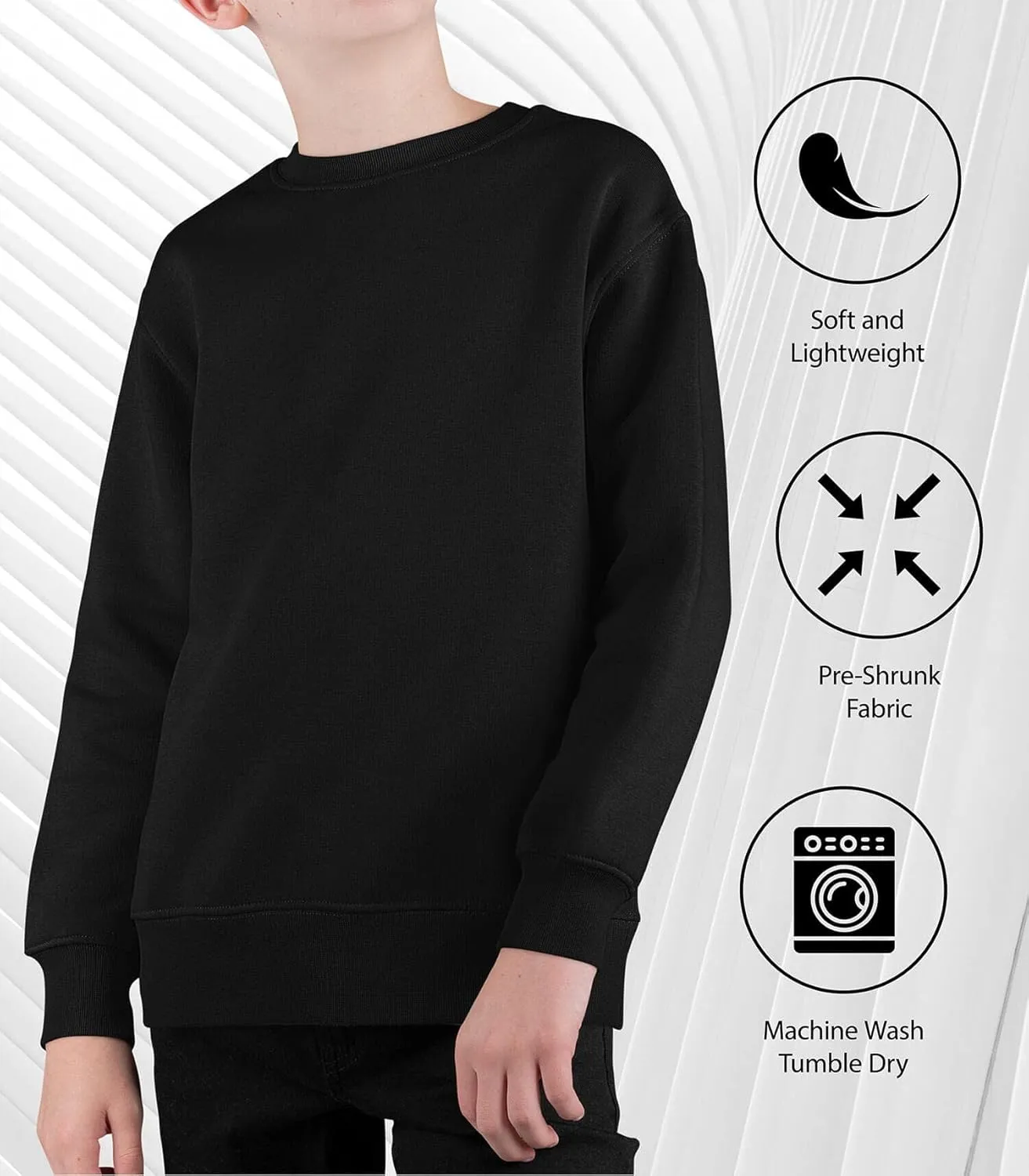 Instant Message - Lets Play Ball - Toddler & Youth Crewneck Fleece Sweatshirt