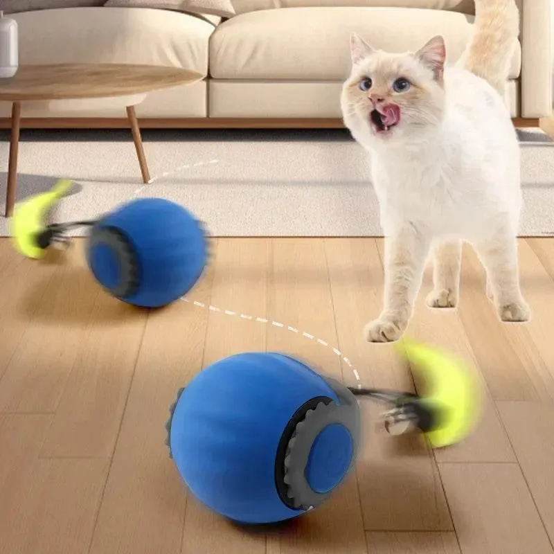 Interactive Cat Ball Toy - Motion Play Forever Run Ball