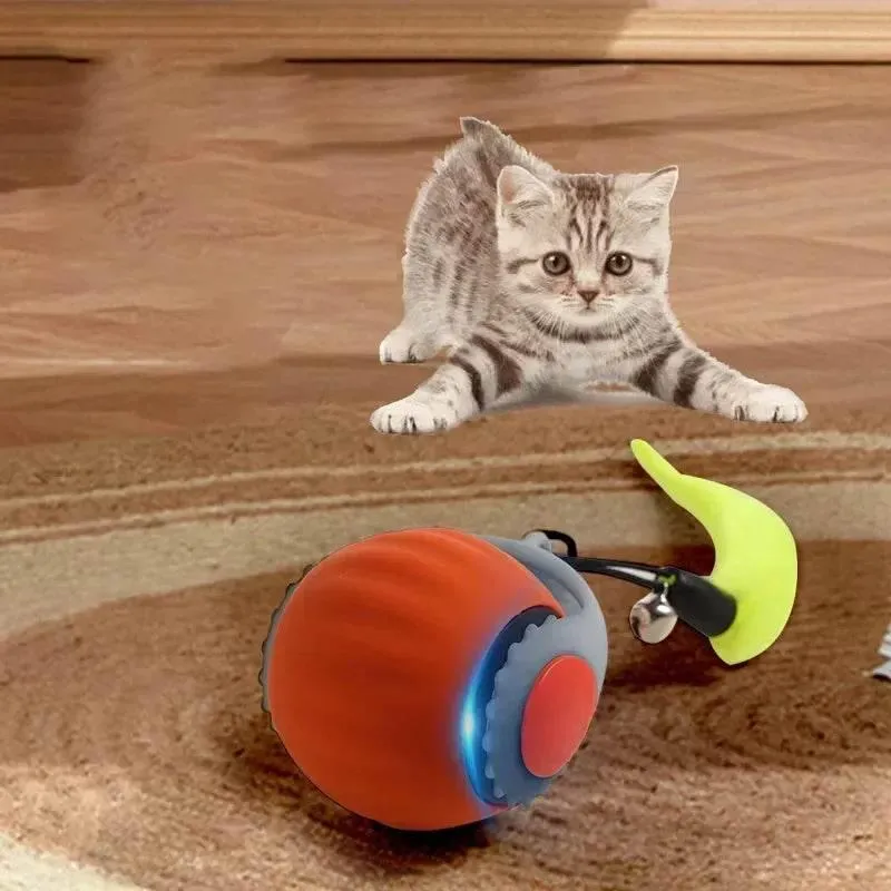 Interactive Cat Ball Toy - Motion Play Forever Run Ball