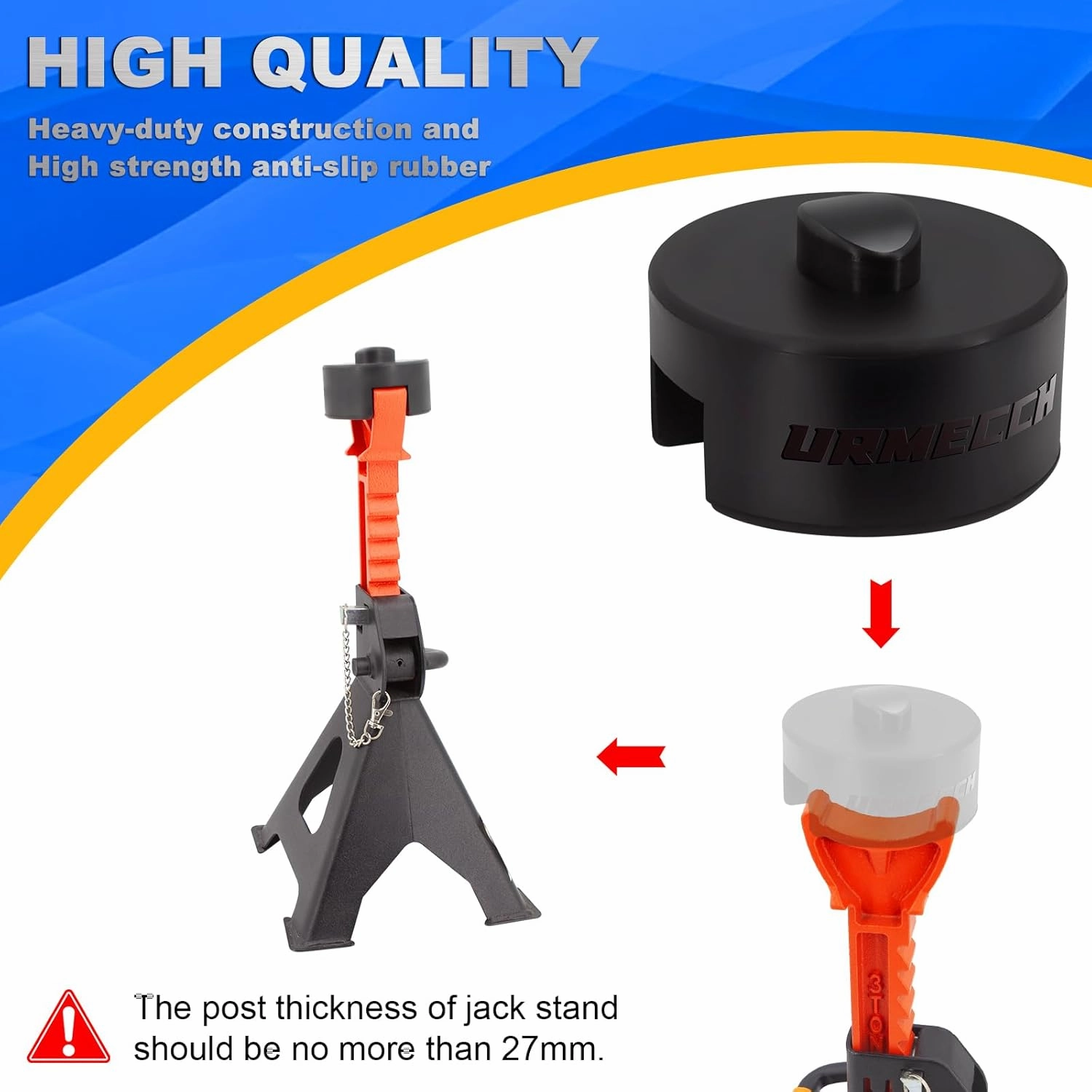 Jack Pad for Porsche 911 964 991 993 996 Turbo 997 Cayman Boxster Rubber Jack Stand Pucks Adapter Lifting Car 2 Pack