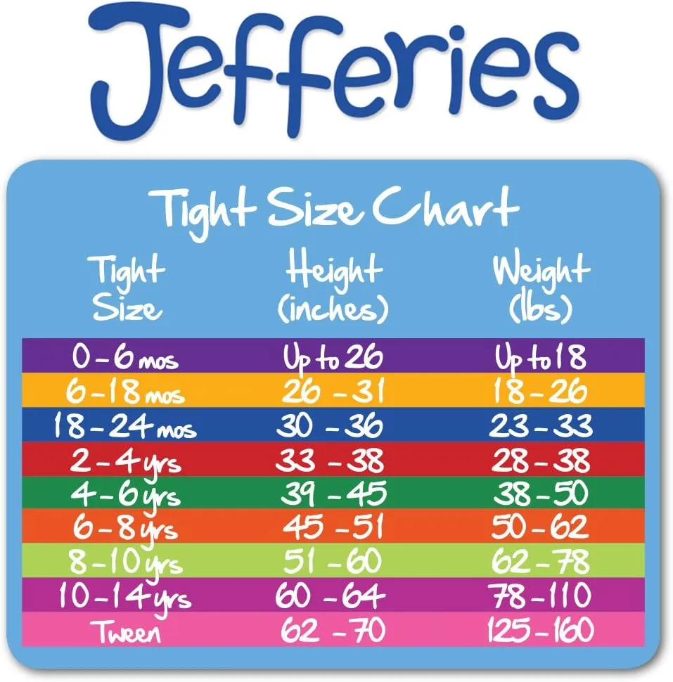 Jefferies Socks Girls Seamless Organic Cotton Dress Tights 2 Pack