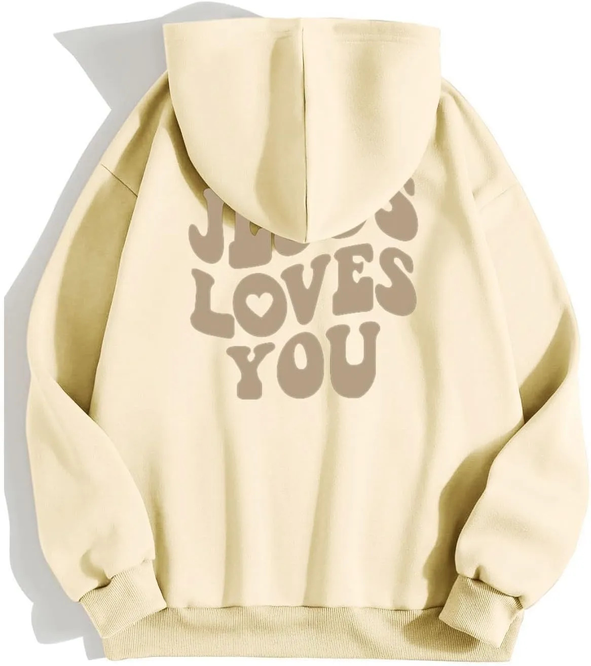 Juses Loves You Sweatshirt Faith Can Move Mountains Christian Sweatshirt for Women with Hood Jesus Is King Christ