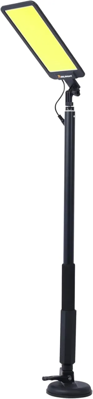 Kaimei Super Bright Telescoping Camping Light - 10000 Lumen LED Floodlight for Camping, Hiking, Fishing, BBQ - 3 Brightness Levels, Remote Control