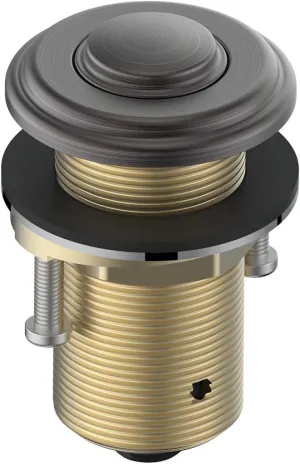 KANARY ALL Brass Air Switch Button for Sink Top Counter Top Garbage Disposal Part (Classic, Oil Rubbed Bronze)