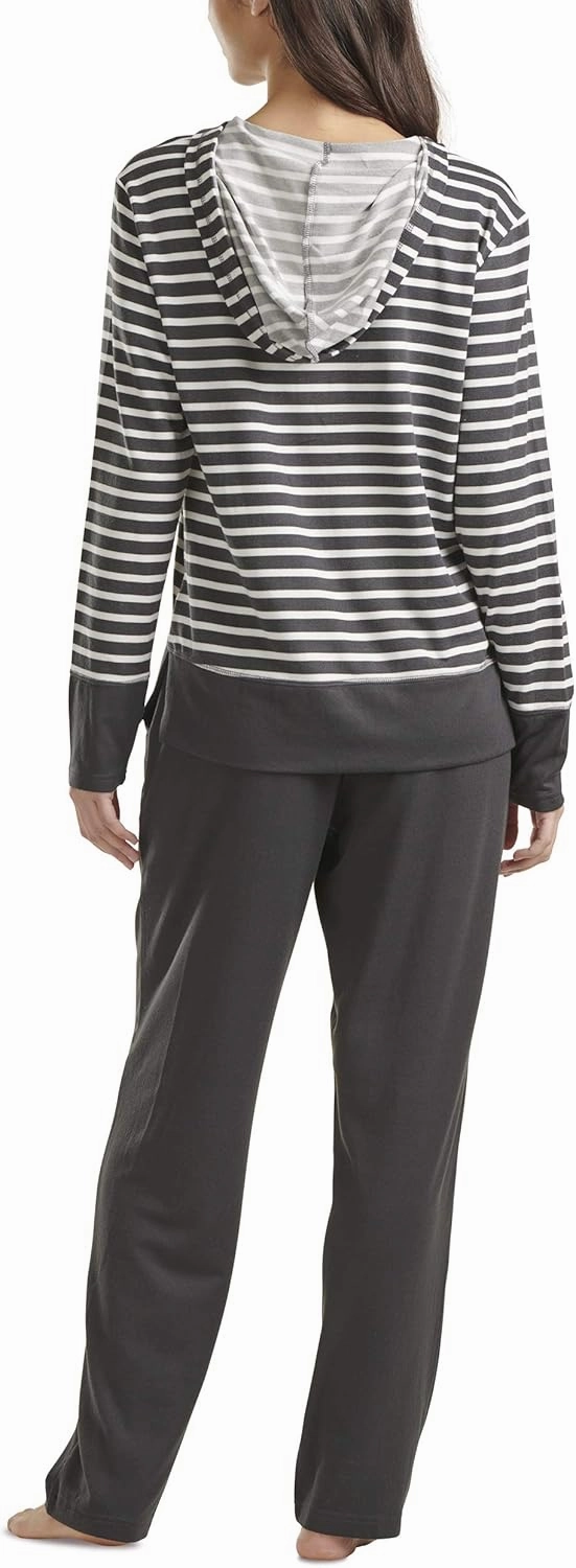 Karen Neuburger Women's Pillowsoft Hoodie Pajama Set