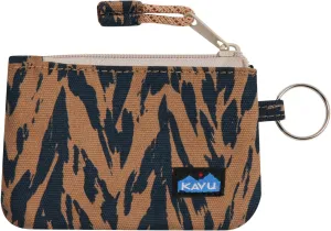 KAVU Stirling Double Sided Slim Cotton Canvas Zip Wallet