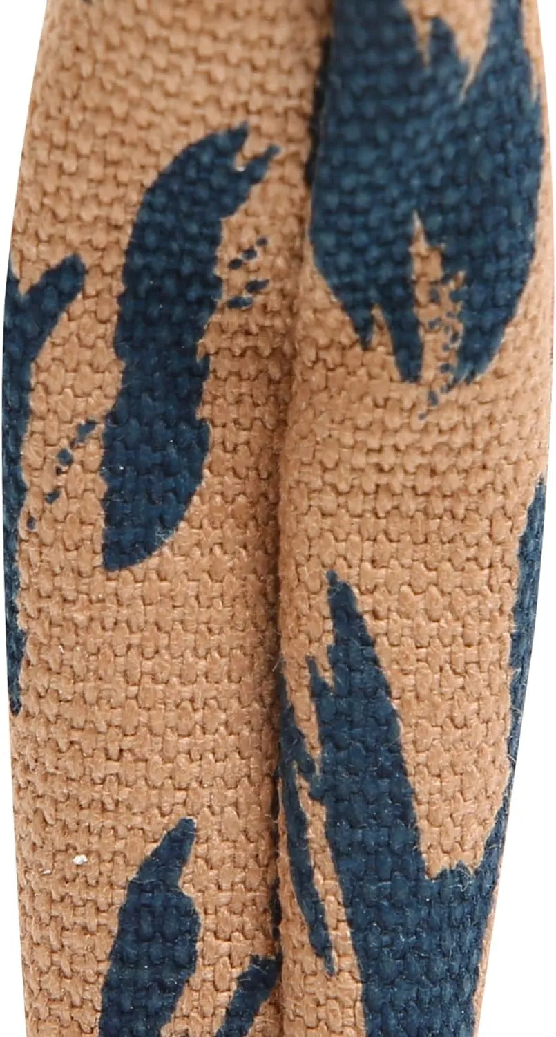 KAVU Stirling Double Sided Slim Cotton Canvas Zip Wallet