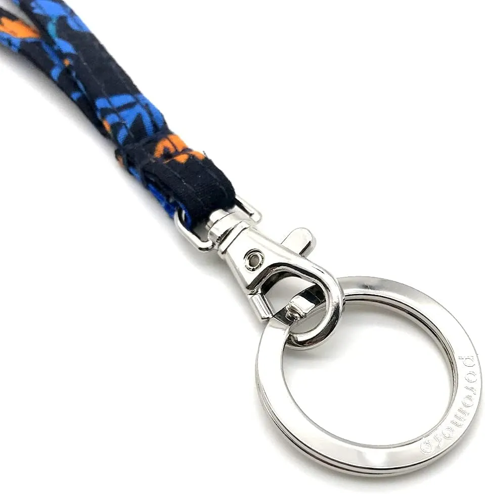 Key Lanyard/Necklace Strap/Keychain Holder With Ring for Women/Men/Police/Nurse/Sheriff