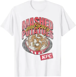 KFC Mashed Potatoes and Gravy Drawing Fun Food T-Shirt