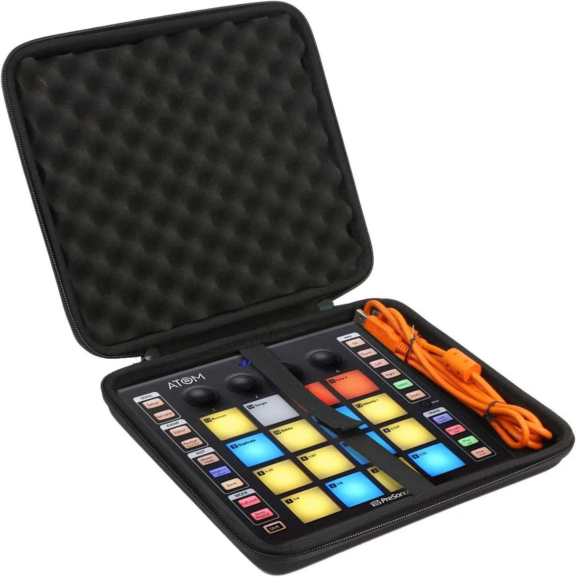khanka Hard Travel Case replacement for Compatible with PreSonus ATOM Production and Performance Pad Controller