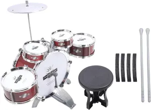 Kids Drum Set Kids Jazz Drum Set Musical Instrument Educational Percussion Birthday Playset for Musical Enlightenment