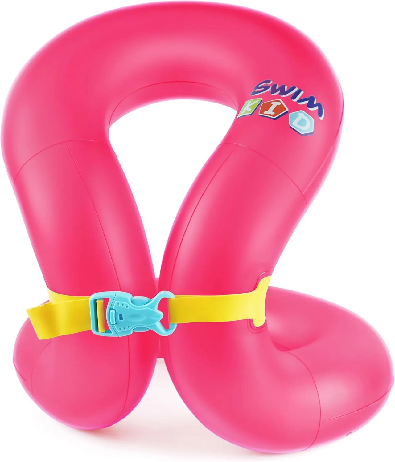 Kids Swim Vest for 3-5yrs/6-12yrs,Inflatable Portable Arm Floaties with Dual Air Bag＆Adjustable Safety Buckle for Pool ＆ Beach,Safety Learning to Swim Aid for Children 33-50 lbs/50-88 lbs