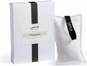 LAFCO New York Scented Linen Sachet, Champagne - Up to 4-Month Fragrance Life - Made in The USA