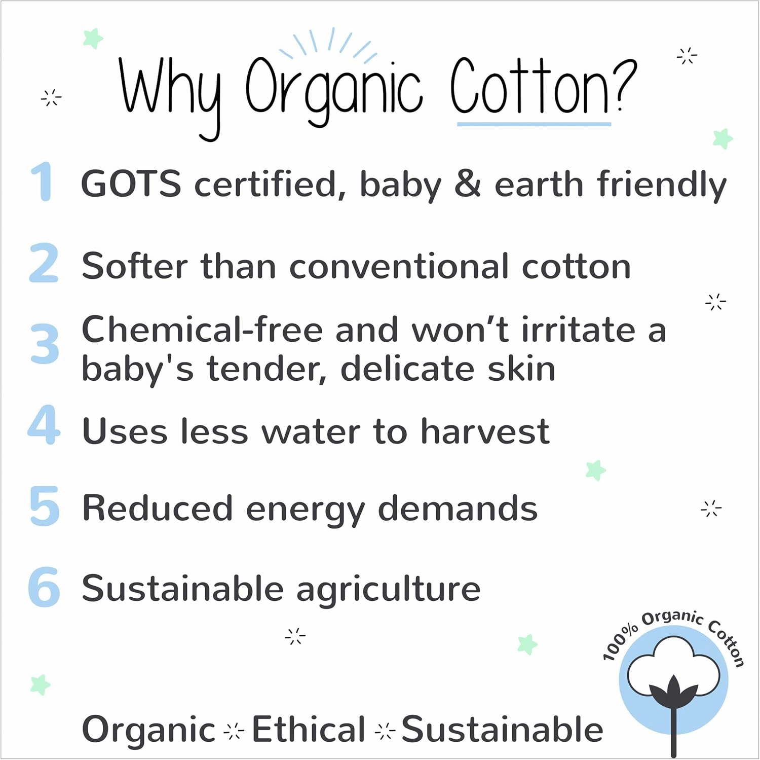 Lamaze Organic Baby Baby Boys' Toddler Short Sleeve Tight Fit Sleepwear
