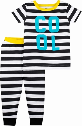 Lamaze Organic Baby Baby Boys' Toddler Short Sleeve Tight Fit Sleepwear