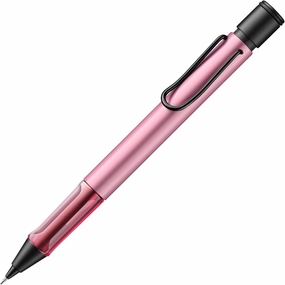 LAMY AL-star autumn pink - Mechanical Pencil with transparent, ergonomic grip & lightweight aluminum body - including LAMY M 41 fine line refill 0.5 mm & eraser tip