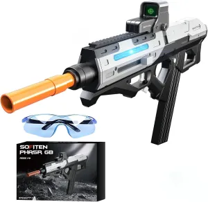 Large Gel Ball Blaster with 40K Rounds & Extended 100  Foot Range Blaster Automatic Outdoor Activities Fighting Team Game Gift for Adults Teenage Ages 15 