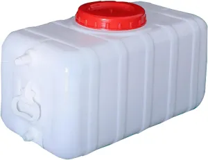 Large Water Container 100l Plastic Water Tank Caravan Camping Water Carrier with tap 50l Food Grade Water Storage containers for Travel Hiking RV Emergency(Size:110L)