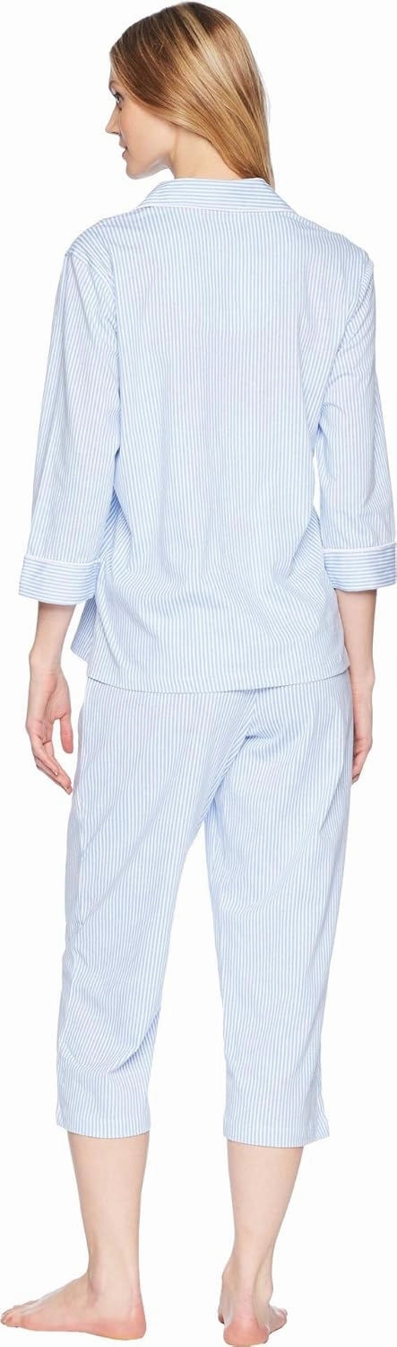 Lauren Ralph Lauren Essentials Bingham Knits Capri PJ Set