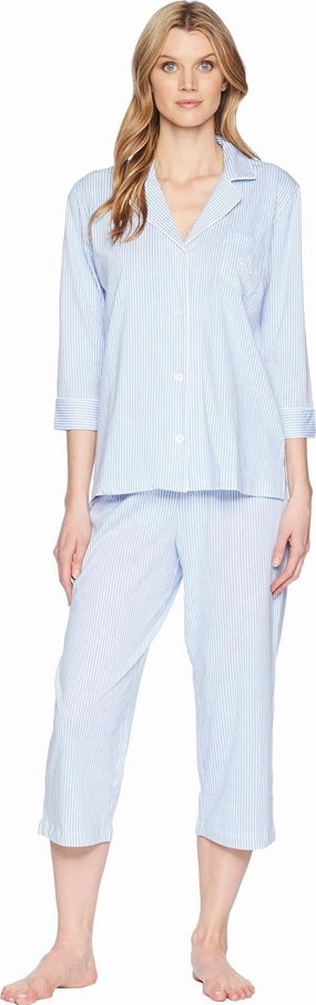 Lauren Ralph Lauren Essentials Bingham Knits Capri PJ Set