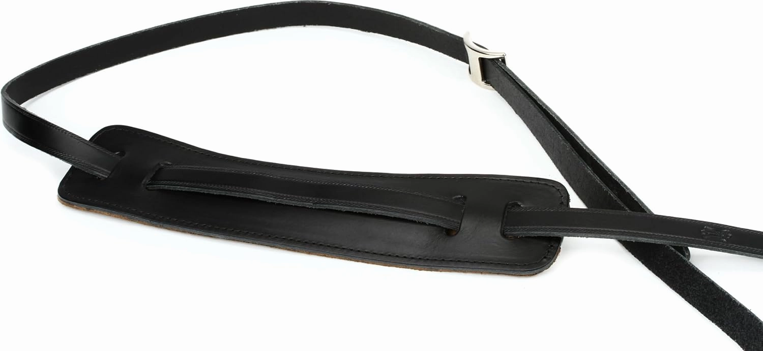 Levy's Leathers 50's Style "RnR" Leather Strap,Black