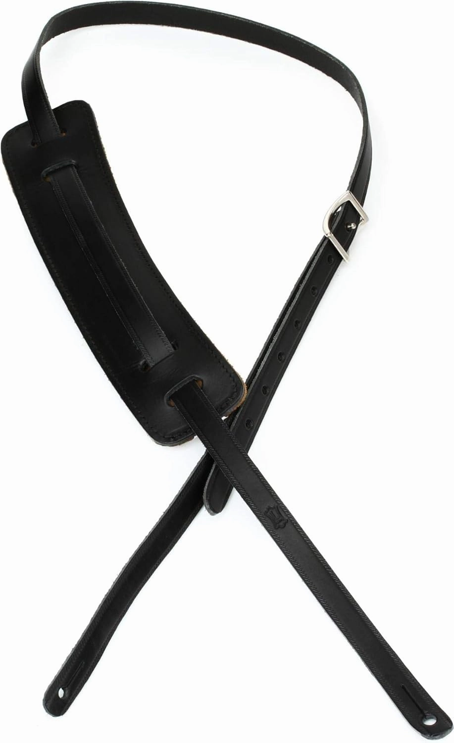 Levy's Leathers 50's Style "RnR" Leather Strap,Black