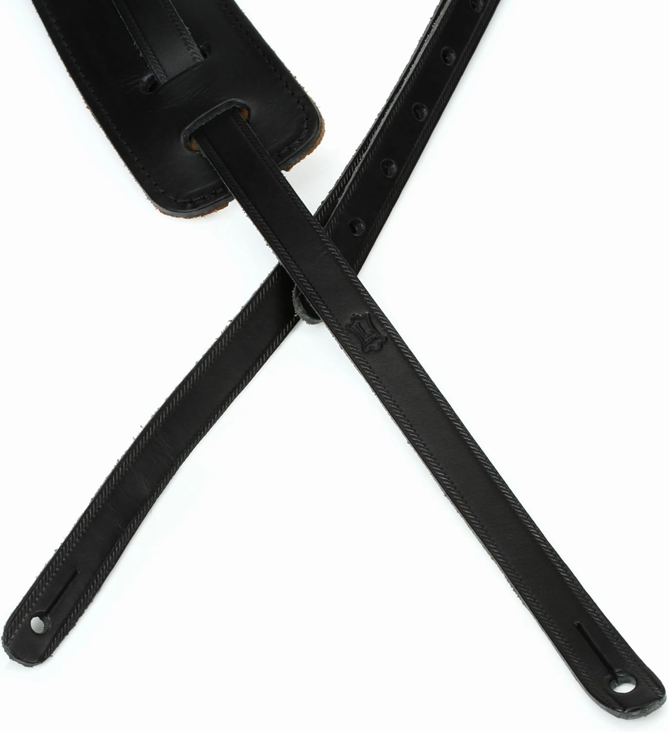 Levy's Leathers 50's Style "RnR" Leather Strap,Black