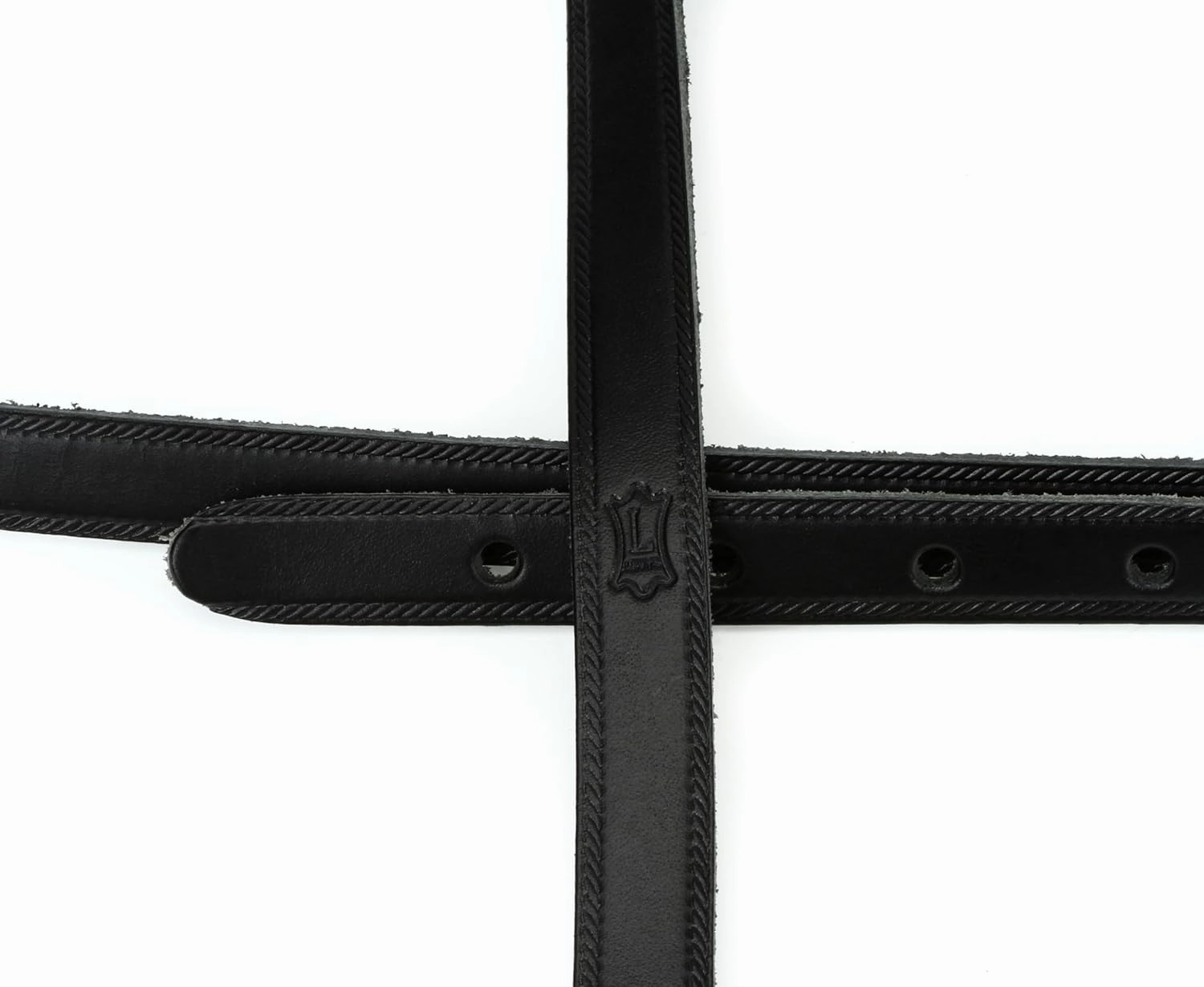 Levy's Leathers 50's Style "RnR" Leather Strap,Black