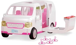 Lori – Vehicle for Mini Dolls – Large Car for 6-inch Dolls – Music Booth & Wardrobe – Sounds & Lights – 3 Years   – Sweet Escape Luxury SUV