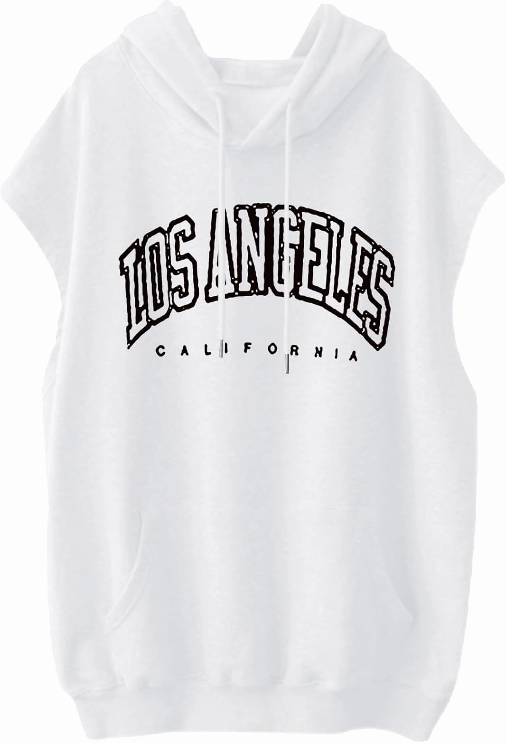Los Angeles California Tee Shirts for Women 2025 Tank Gym Going Out Loose Tops Cute Hooded T Shirts Casual Y2K Summer