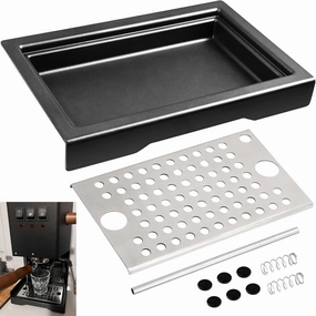 Low Profile Drip Tray Compatible With Gag-gia Classic Pro V1, V2 (with Grate Set)