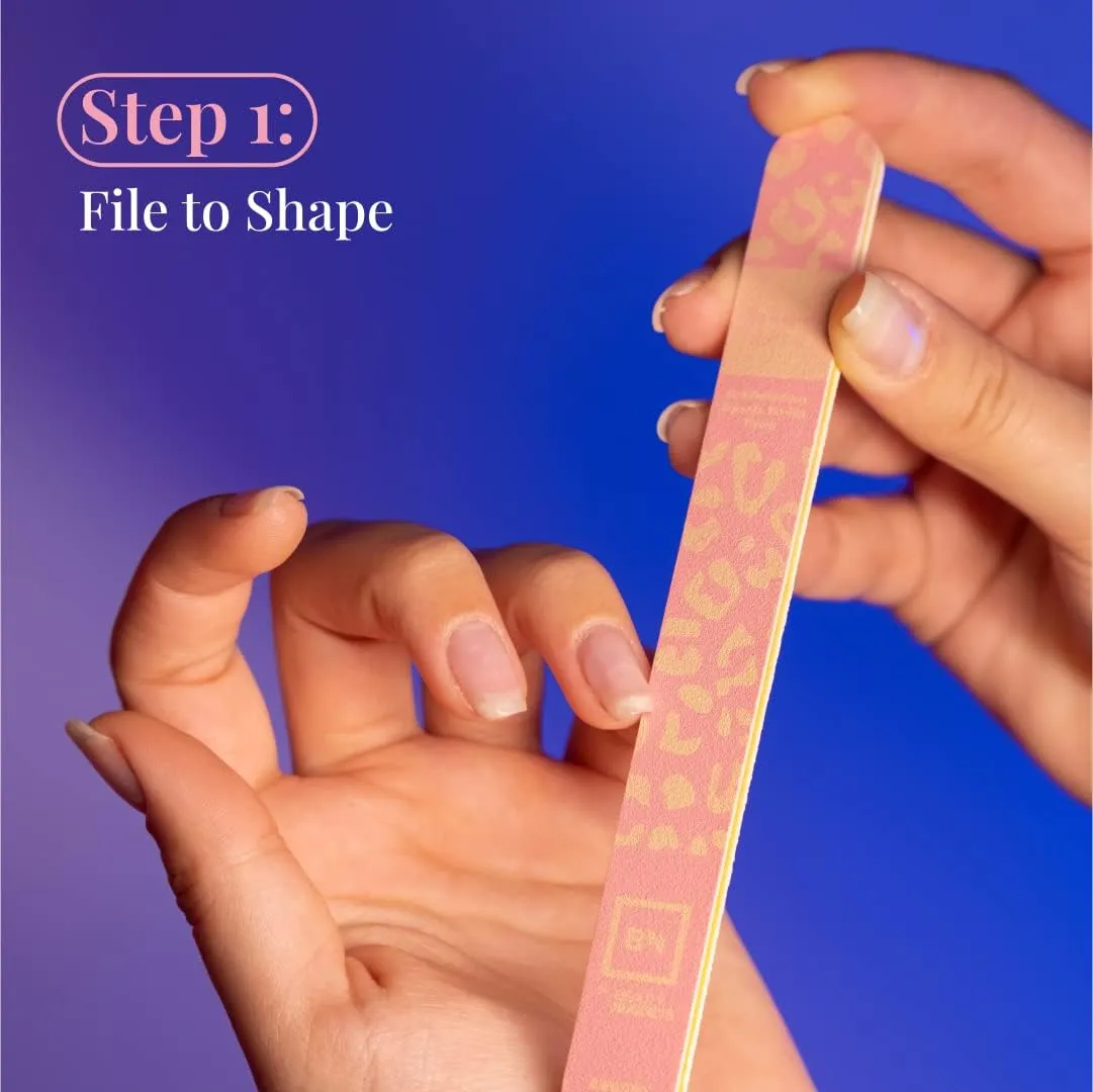 Made My Nails Buffer, Ultimate Shine 3 Way Nail Buffing Block with Professional Nail File 120/180 Grit-Perfect All in One Manicure Tool for Smooth, Shiny, Twinkling Nails (Pack of 2)
