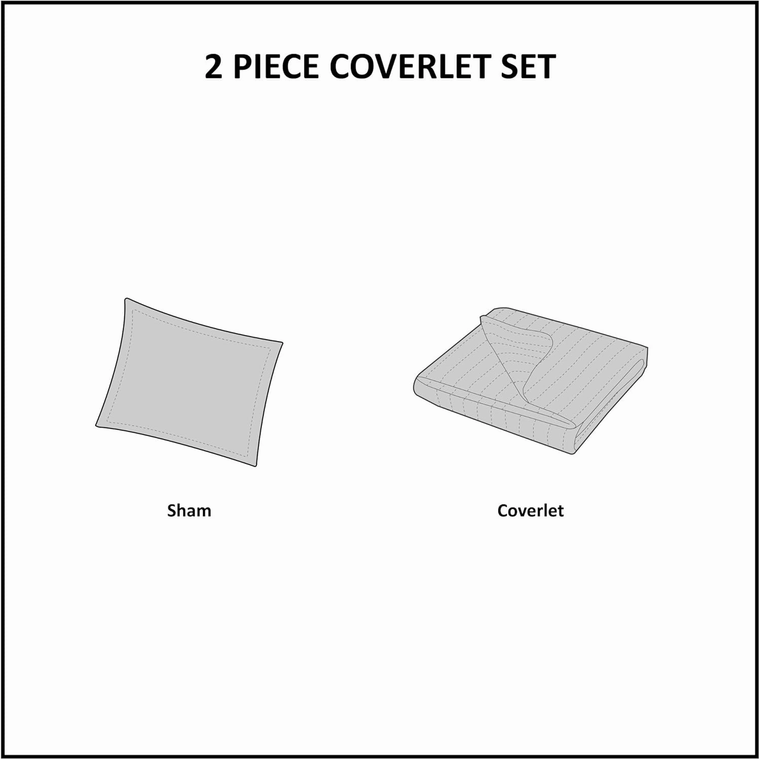 Madison Park Quebec Quilt Set - Luxurious Damask Stitching Design, Cotton Filled Lightweight Coverlet Bedspread Bedding, Shams, Twin/Twin XL(68"x90"), Navy 2 Piece