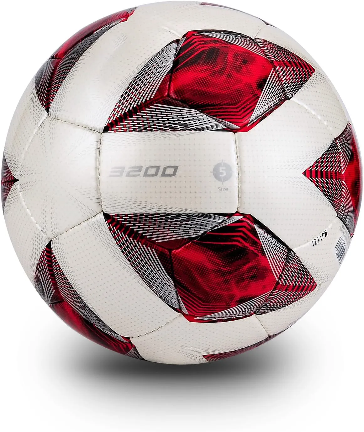 M.A.K Soccer F5A3200 Competition Ball Soft Leather Football Student Training Ball, Size 5