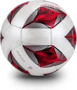M.A.K Soccer F5A3200 Competition Ball Soft Leather Football Student Training Ball, Size 5