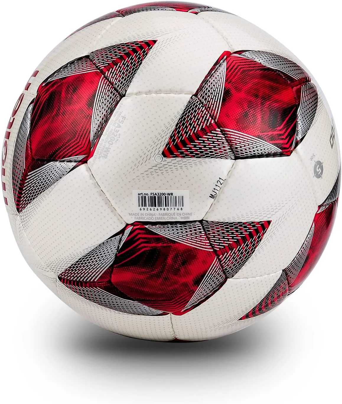 M.A.K Soccer F5A3200 Competition Ball Soft Leather Football Student Training Ball, Size 5