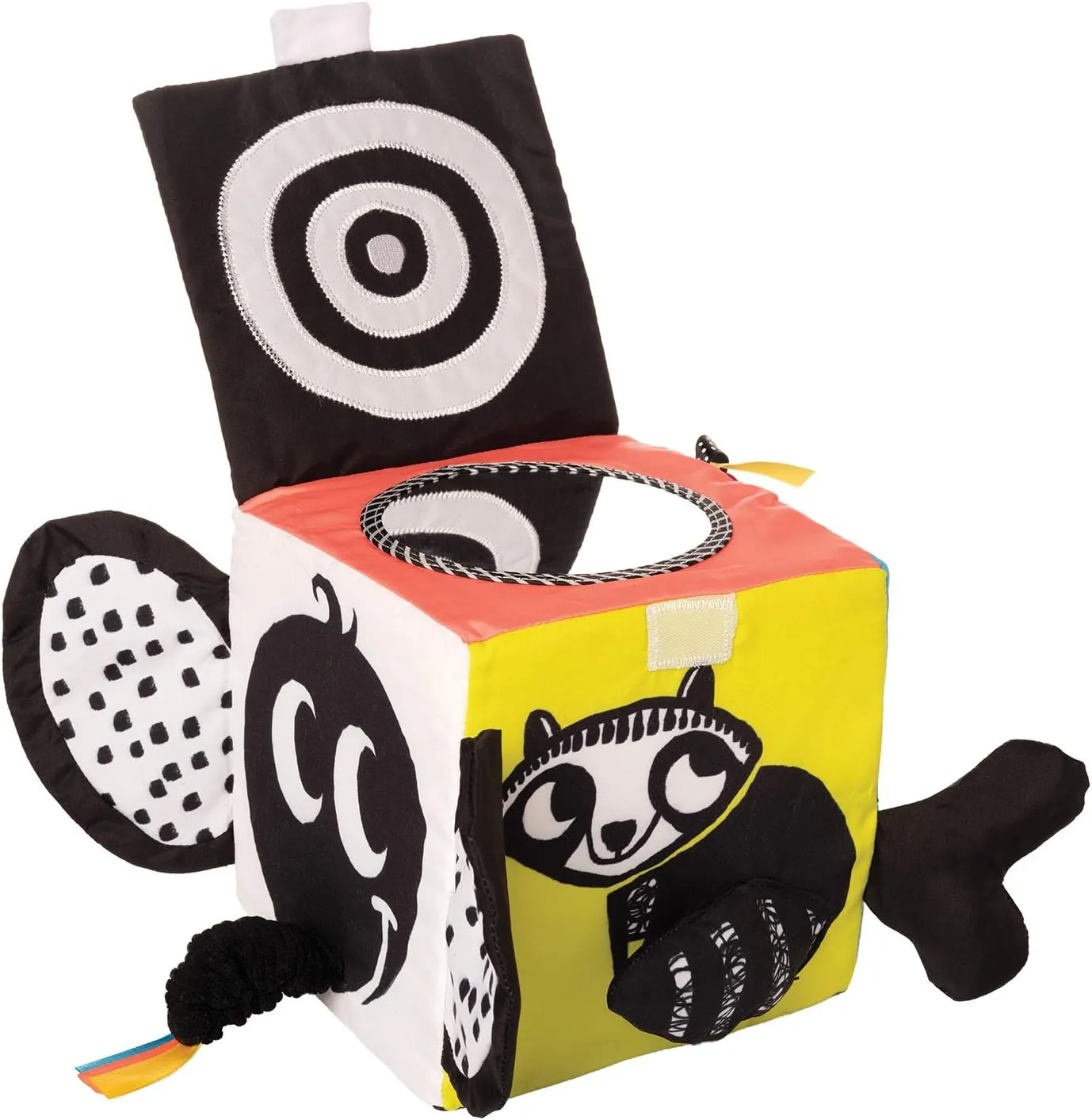 Manhattan Toy Wimmer-Ferguson Learning Cube Multisensory Soft Baby Activity Toy