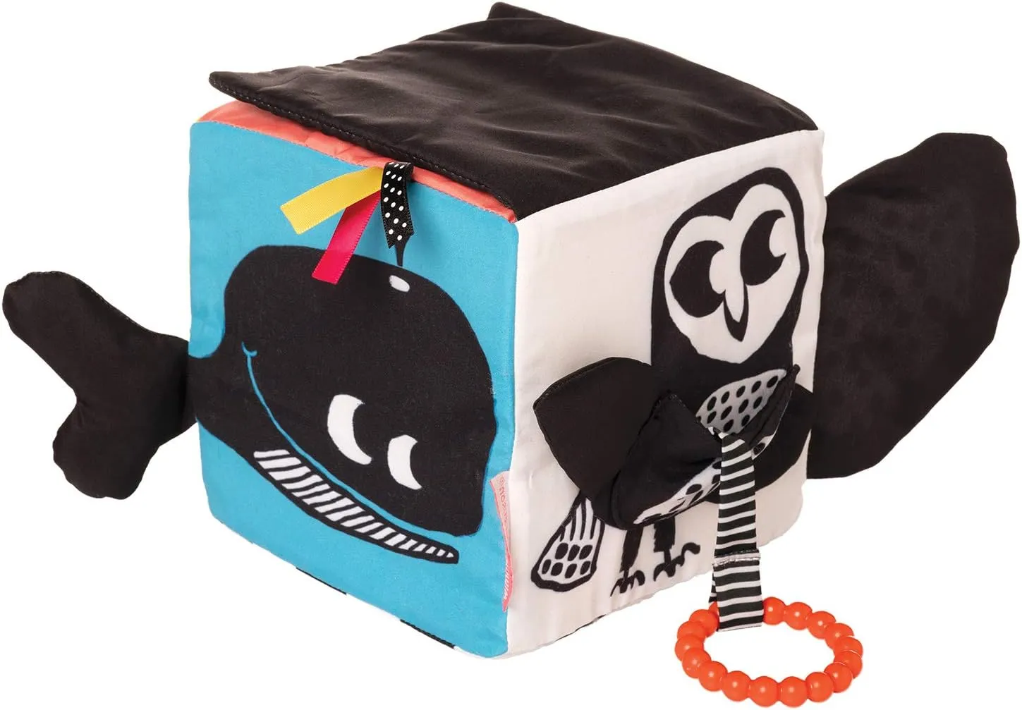 Manhattan Toy Wimmer-Ferguson Learning Cube Multisensory Soft Baby Activity Toy