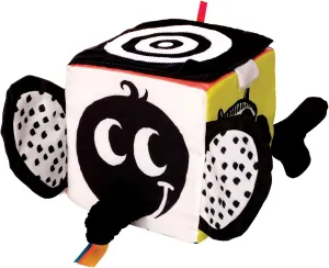 Manhattan Toy Wimmer-Ferguson Learning Cube Multisensory Soft Baby Activity Toy