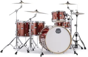 Mapex Mars 5-Piece Crossover Shell Pack w/ 22" Bass Drum - Blood Orange Sparkle (MA528SFOR)