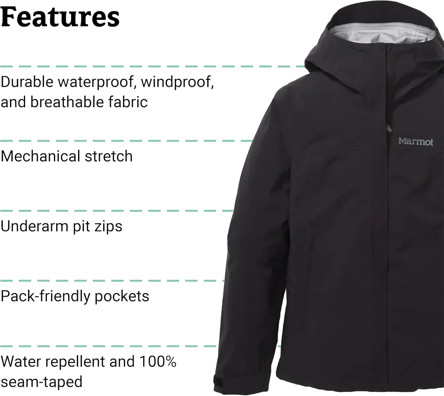 MARMOT Women's Precip Eco Pro Jacket