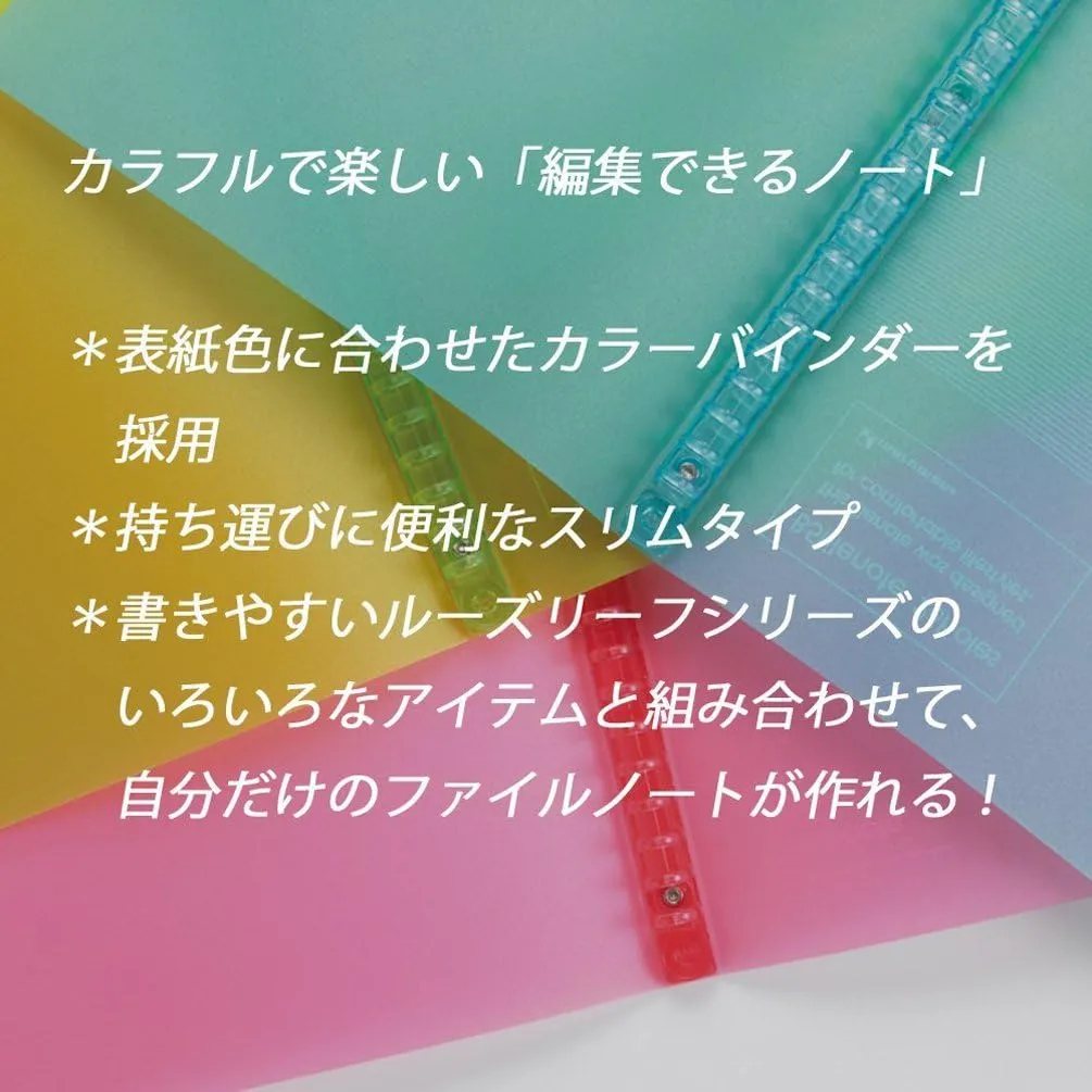 Maruman F017-08 B5 File Notebook, Inspire, Pink