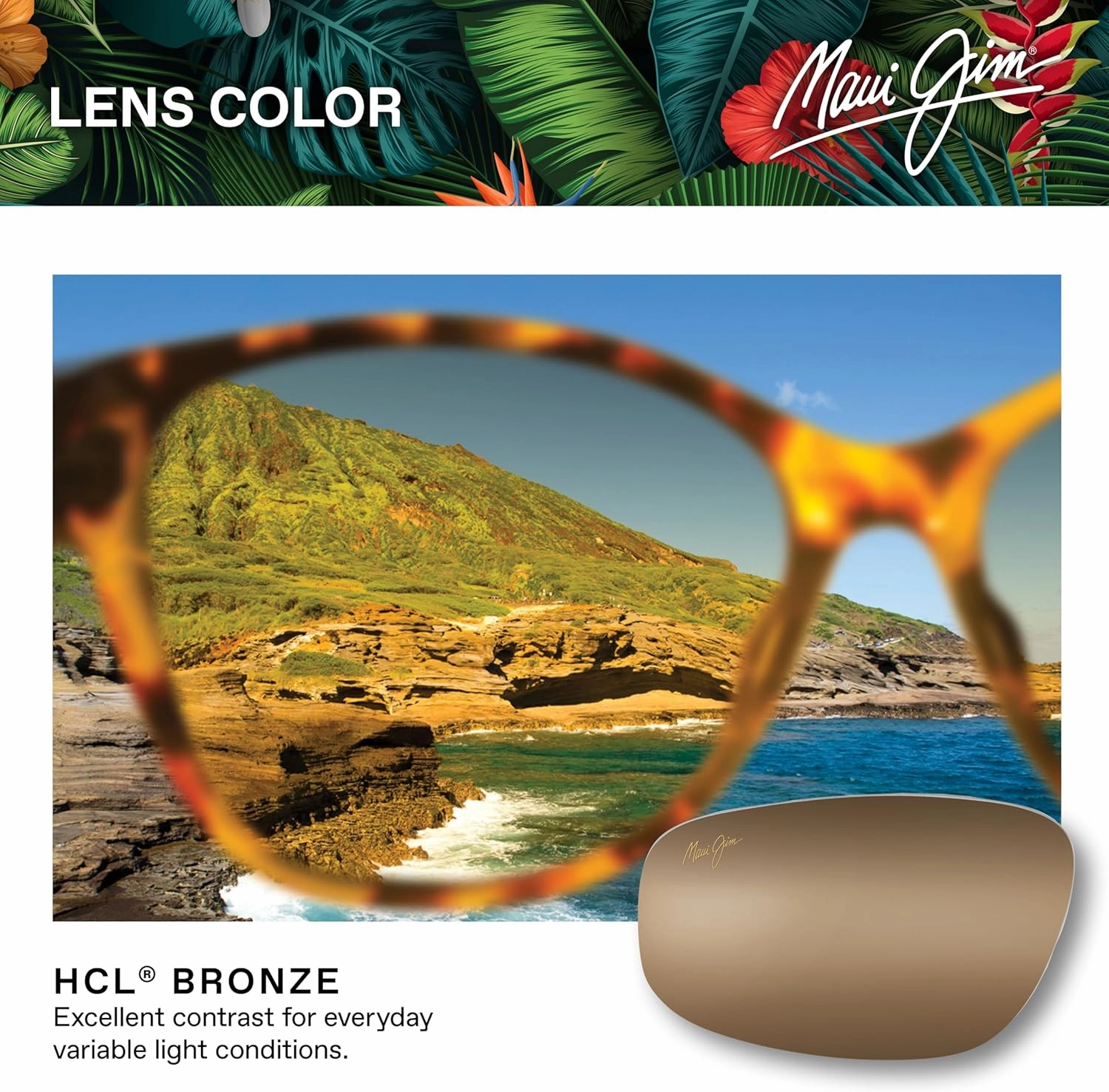 Maui Jim Men's and Women's Lele Kawa Polarized Classic Sunglasses