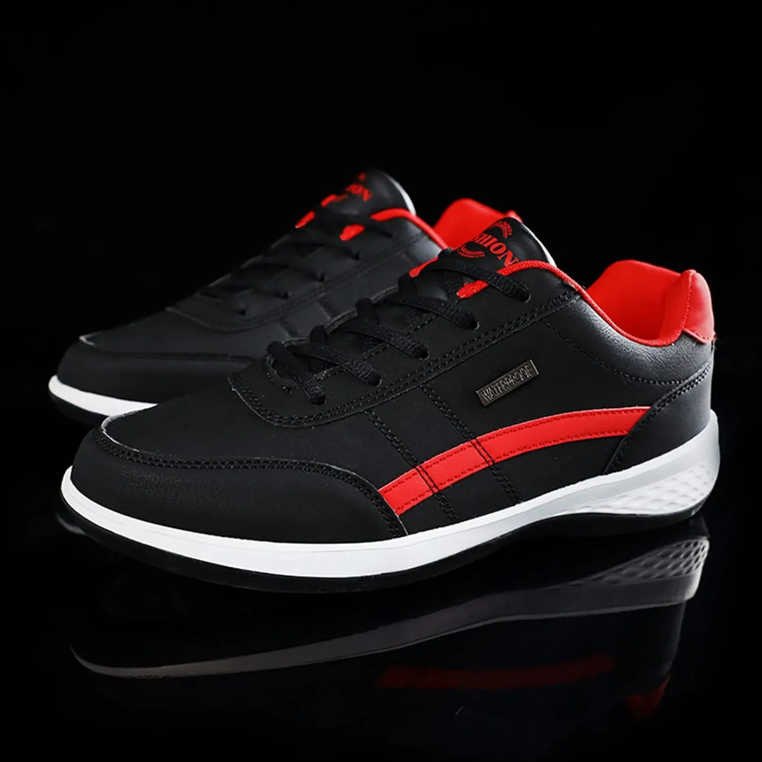 Men Wedge Heel Soft Sole Soft Sole Round Toe Breathable Running Western Shoes Fashion Mens Suede Classic Sneaker