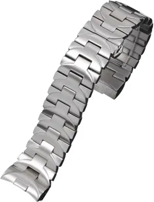 Men's Business Stainless Steel Watch Strap Accessories Wristband 24mm Accessories With Tool Quick Release