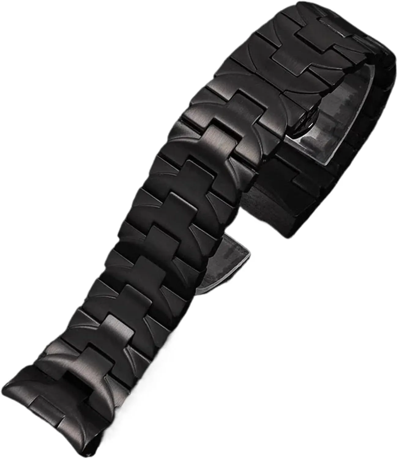 Men's Business Stainless Steel Watch Strap Accessories Wristband 24mm Accessories With Tool Quick Release
